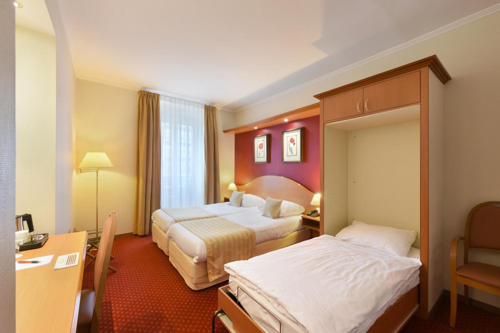 Hotel International & Terminus Genf Zimmer foto